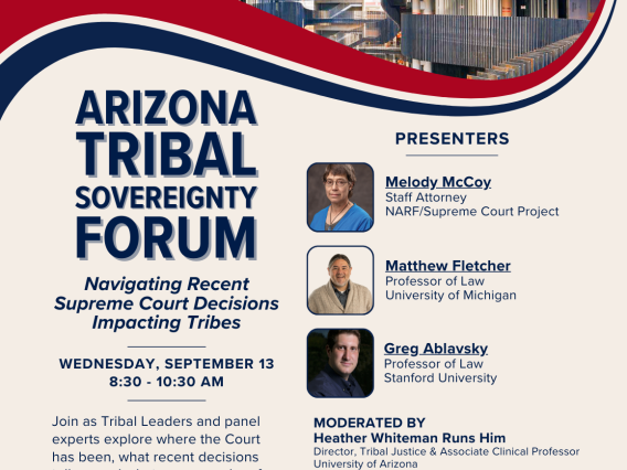 Tribal Sovereignty Forum
