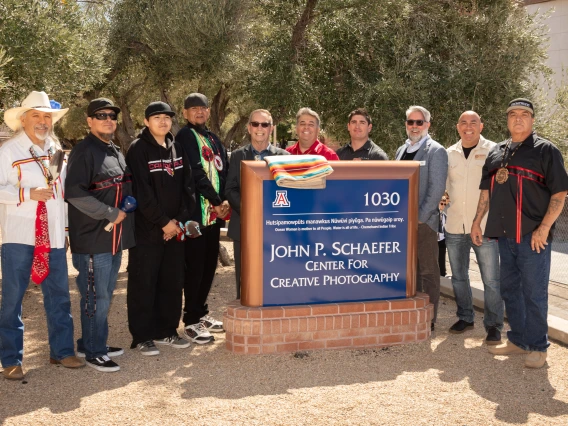 Sr. Vice President Levi Esquerra with Chemehuevi Tribal Council