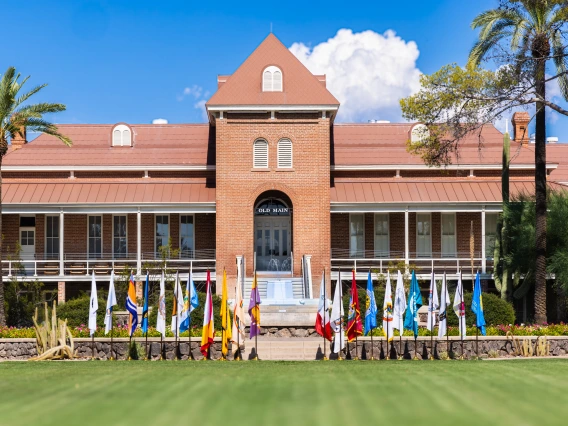 AZ Tribal Flags at Old Main