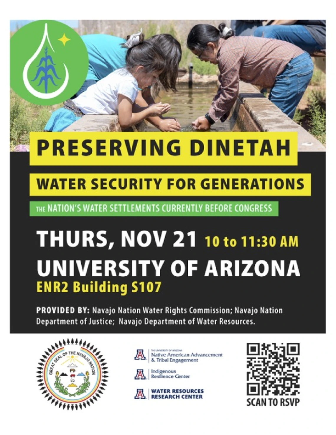 Preserving Dinetah Water Security for Generations: Navajo Nation Water Settlements Presentation